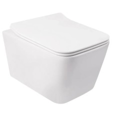 Унітаз підвісний Mixxus QUADRO-0304-R 520x360x365mm, система змиву RIMLESS (MI6707)