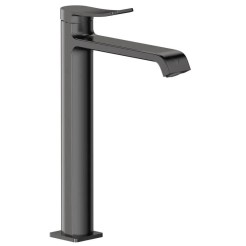 Змішувач для умивальника Mixxus Premium DALI 001 NUT HIGH Graphite (MI6757) Змішувач для умивальника Mixxus Premium DALI 001 NUT HIGH Graphite (MI6757)