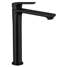 Змішувач для умивальника Mixxus Premium MONE 001 NUT HIGH Black (MI6775)