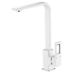 Кухонний змішувач Mixxus Premium DANTE 017 White-Chrome MI6796 Кухонний змішувач Mixxus Premium DANTE 017 White-Chrome MI6796