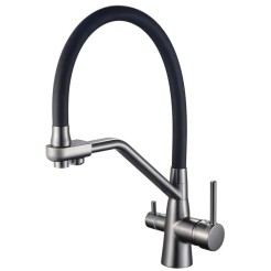 Кухонний змішувач Mixxus Premium SENNA 021 GRAPHITE з виходом для питної води MI6827 Кухонний змішувач Mixxus Premium SENNA 021 GRAPHITE з виходом для питної води MI6827