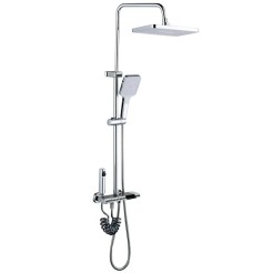 Душова колона зі змішувачем Mixxus Premium RIVIERA 009-J з кнопкою перемикання, 4 режими (MI6834) Душова колона зі змішувачем Mixxus Premium RIVIERA 009-J з кнопкою перемикання, 4 режими (MI6834)