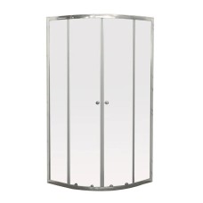 Душова кабіна без піддону Mixxus Premium DIVERSE SC01-90x90x195-TR Chrome прозоре скло 5мм (MI6859)