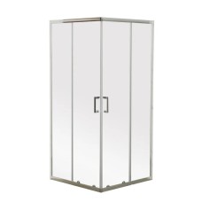 Душова кабіна без піддону Mixxus Premium DIVERSE SC02-90x90x195-TR Chrome прозоре скло 5мм (MI6861)