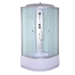 Бокс душовий без гідромасажу Mixxus STRONG SB01-90x90x215-FB SATIN з високим піддоном (MI6884) Бокс душовий без гідромасажу Mixxus STRONG SB01-90x90x215-FB SATIN з високим піддоном (MI6884)