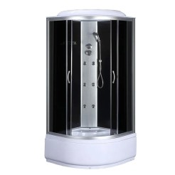 Бокс душовий з гідромасажем Mixxus STRONG SBH01-90x90x215-GR SATIN з високим піддоном (MI6889) Бокс душовий з гідромасажем Mixxus STRONG SBH01-90x90x215-GR SATIN з високим піддоном (MI6889)