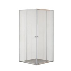 Душова кабіна без піддону Mixxus CUBIC SC01-90x90x185-TR CHROME прозоре скло 4мм (MI6906)