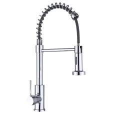 Змішувач для кухні з виливом пружина Mixxus Premium SPRING 017 (MI6950)