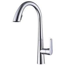 Змішувач для кухні з висувним виливом Mixxus Premium WARTA 014 (MI6956)