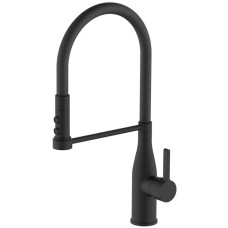 Змішувач для кухні Mixxus Premium Summer 017 BLACK REFL.BLACK (MI6961)