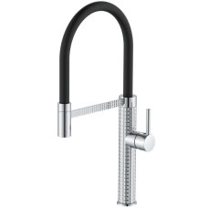 Змішувач для кухні Mixxus Premium Oliwer 017 REFL.BLACK (MI6965)