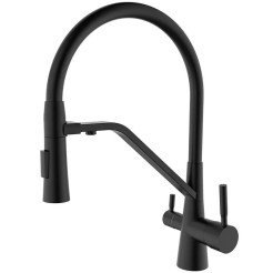 Кухонний змішувач Mixxus Premium Magnet 021 BLACK REFL.BLACK MI6974 Кухонний змішувач Mixxus Premium Magnet 021 BLACK REFL.BLACK MI6974