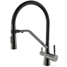 Змішувач для кухні Mixxus Premium Magnet 021 GRAPHITE REFL.BLACK (MI6975)