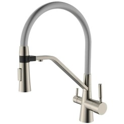 Кухонний змішувач Mixxus Premium Mixxus 021 SS COLOR REFL.GREY MI6976