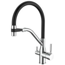 Змішувач для кухні MixxusPremium Gravity 021 REFL.BLACK (MI6977)