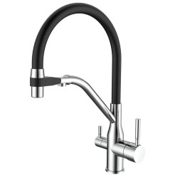 Кухонний змішувач MixxusPremium Gravity 021 REFL.BLACK MI6977
