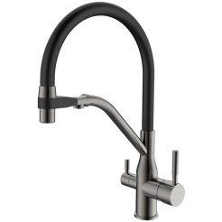 Кухонний змішувач MixxusPremium Gravity 021 GRAPHITE REFL.BLACK MI6979 Кухонний змішувач MixxusPremium Gravity 021 GRAPHITE REFL.BLACK MI6979