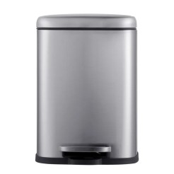 Відро для сміття з плавним закриттям прямокутне Mixxus Premium Style-TC0305 SS Color 5л колір нержавійка (MI7060) Відро для сміття з плавним закриттям прямокутне Mixxus Premium Style-TC0305 SS Color 5л колір нержавійка (MI7060)