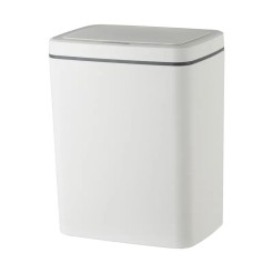 Відро для сміття сенсорне прямокутне Mixxus WAVE-TC0110 White 10 л колір білий (MI7073)