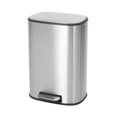 Відро для сміття з плавним закриттям овальне Mixxus Premium Diverse-TC0105 SS Color 5л колір наржавійка (MI7078)