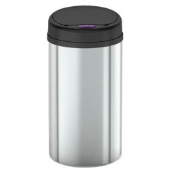 Відро для сміття сенсорне кругле Mixxus Premium Ellipse-TC0109 Chrome-Black 9л (хром-чорне) (MI7083) Відро для сміття сенсорне кругле Mixxus Premium Ellipse-TC0109 Chrome-Black 9л (хром-чорне) (MI7083)