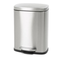 Відро для сміття з плавним закриттям прямокутне Mixxus Bevel-TC0105 SS Color 5л колір наржавійка (MI7086)