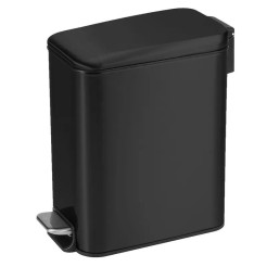 Відро для сміття з плавним закриттям прямокутне Mixxus Diverse-TC0312 Black 12л колір чорний (MI7091) Відро для сміття з плавним закриттям прямокутне Mixxus Diverse-TC0312 Black 12л колір чорний (MI7091)