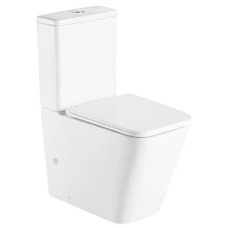 Унітаз-компакт Mixxus Premium Quadro-0401-R 610x365x825mm, система змиву RIMLESS (MP6457)