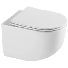 Унітаз підвісний Mixxus Premium Ellipse-0302-T3 495x360x370mm, система змиву Tornado 3.0 (MP6462)