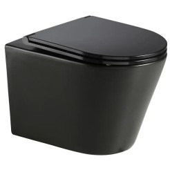 Унітаз підвісний Mixxus Premium Bevel-0301-R Black 515x355x365mm, система змиву RIMLESS (MP6471) Унітаз підвісний Mixxus Premium Bevel-0301-R Black 515x355x365mm, система змиву RIMLESS (MP6471)