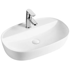 Умивальник накладний керамічний Mixxus Premium Ellipse-0202 610x400x120mm (MP6483) Умивальник накладний керамічний Mixxus Premium Ellipse-0202 610x400x120mm (MP6483)