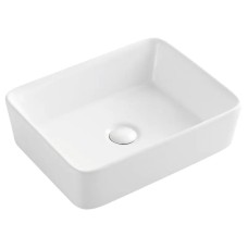 Умивальник накладний керамічний Mixxus Premium Quadro-0101 475x370x140mm (MP6487)