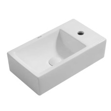 Раковина накладна Mixxus Premium QUADRO-0207 480х260х125mm з отвором під змішувач (MP6503)