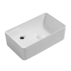 Раковина підвісна Mixxus Premium QUADRO-1201-R 430х265х135mm з отвором під змішувач та переливом (MP6504)