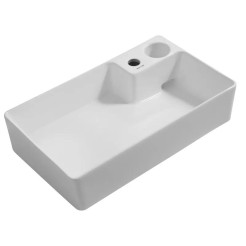 Раковина накладна Mixxus Premium STYLE-0202 600х350х140mm з донним клапаном та отвором під змішувач (MP6512) Раковина накладна Mixxus Premium STYLE-0202 600х350х140mm з донним клапаном та отвором під змішувач (MP6512)