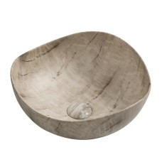 Раковина накладна Mixxus Premium WAVE-0103 MARBLE 380х380х170mm (MP6532)