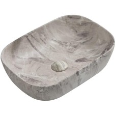 Раковина накладна MIXXUS PREMIUM DIVERSE-0113 MARBLE 455х325х135mm (MP6544)