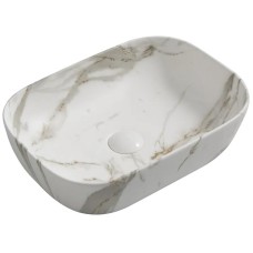 Раковина накладна MIXXUS PREMIUM DIVERSE-0114 MARBLE 455х325х135mm (MP6545)