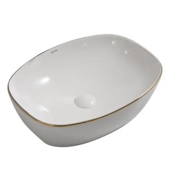 Раковина накладна Mixxus Premium DIVERSE-0109 EDGE GOLD 500х380х140mm (MP6548) Раковина накладна Mixxus Premium DIVERSE-0109 EDGE GOLD 500х380х140mm (MP6548)