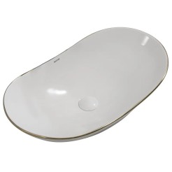Раковина накладна MIXXUS PREMIUM WAVE-0105 EDGE GOLD 620х360х160mm (MP6557) Раковина накладна MIXXUS PREMIUM WAVE-0105 EDGE GOLD 620х360х160mm (MP6557)