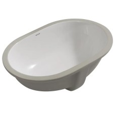 Раковина врізна під стільницю MIXXUS PREMIUM ELLIPSE-1701 570х385х205mm з переливом (MP6566)