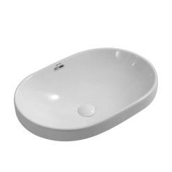 Раковина врізна на стільницю Mixxus Premium ELLIPSE-1601 600х400х190mm з переливом (MP6569) Раковина врізна на стільницю Mixxus Premium ELLIPSE-1601 600х400х190mm з переливом (MP6569)
