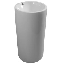 Раковина моноблок MIXXUS PREMIUM ELLIPSE-1101 460х460х855mm з переливом (MP6573)