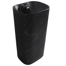 Раковина моноблок MIXXUS PREMIUM DIVERSE-1102 MARBLE 460х380х840mm з отвором під змішувач та переливом (MP6576)