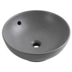 Раковина накладна Mixxus Premium TOPPER-0201 GRAY 410x410x165mm з переливом (MP6649) Раковина накладна Mixxus Premium TOPPER-0201 GRAY 410x410x165mm з переливом (MP6649)