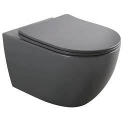 Унітаз підвісний Mixxus Premium ELLIPSE-0309-T1 GRAY 530x360x350mm система змиву TORNADO 1.0 (MP6655) Унітаз підвісний Mixxus Premium ELLIPSE-0309-T1 GRAY 530x360x350mm система змиву TORNADO 1.0 (MP6655)