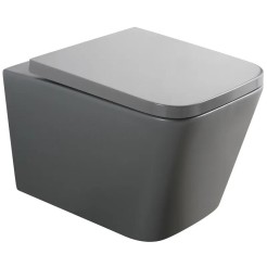 Унітаз підвісний Mixxus Premium QUADRO-0305-R GRAY 510x350x345mm система змиву RIMLESS (MP6656) Унітаз підвісний Mixxus Premium QUADRO-0305-R GRAY 510x350x345mm система змиву RIMLESS (MP6656)