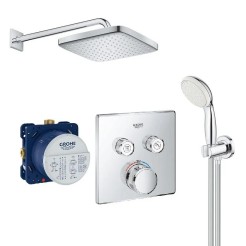 Душовий комплект із New Tempesta 250 Grohe Grohtherm SmartControl UA26415SC1 (UA26415SC1) Душовий комплект із New Tempesta 250 Grohe Grohtherm SmartControl UA26415SC1 (UA26415SC1)