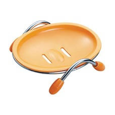 Мильниця настільна Zerix Z200 (пластик помаранчевий) (ZX0291)