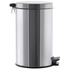 Відро для сміття 12 літрів кругле Zerix LR703 (ZX2720)